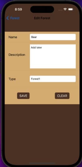 Animal Kingdom UI